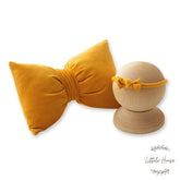 Velvet Bow Style Pillow with Hairband SR051 | NB